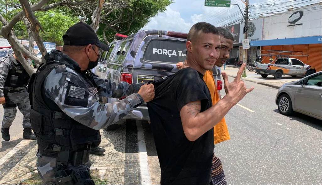 Preso pela polícia