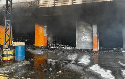 Equipes do Corpo de Bombeiros seguem atuando no combate às chamas