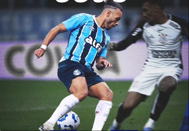 Grêmio e Corinthians empatam em jogo com dois tempos distintos no Brasileirão