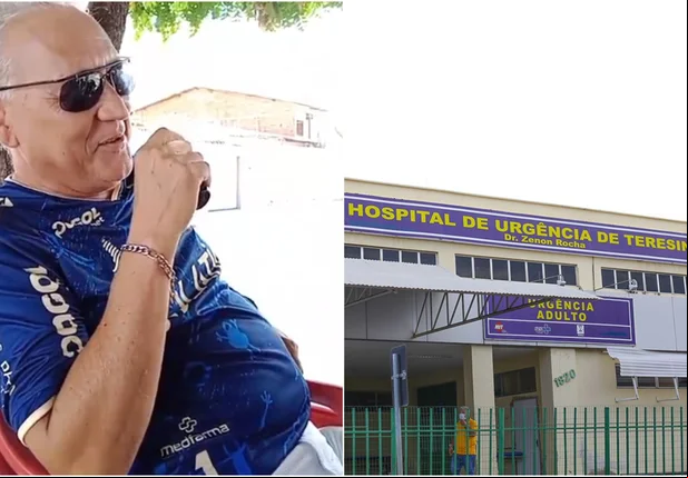 Sargento Berbardino está internado no HUT