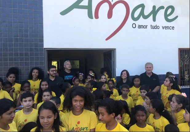 Amare recebe visita dos Caçadores de Bons Exemplos