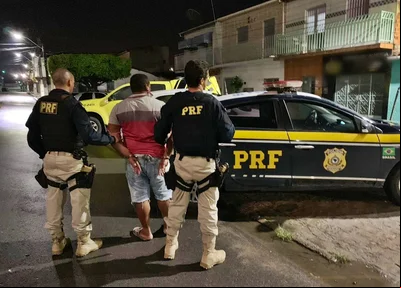 Prisão realizada pela PRF