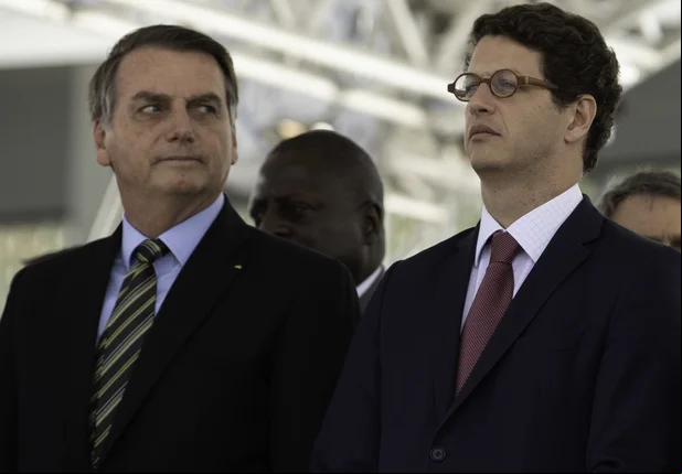 Ricardo Salles e Bolsonaro