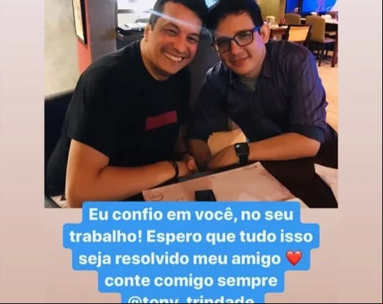 Amigos lançam campanha em apoio a Tony Trindade