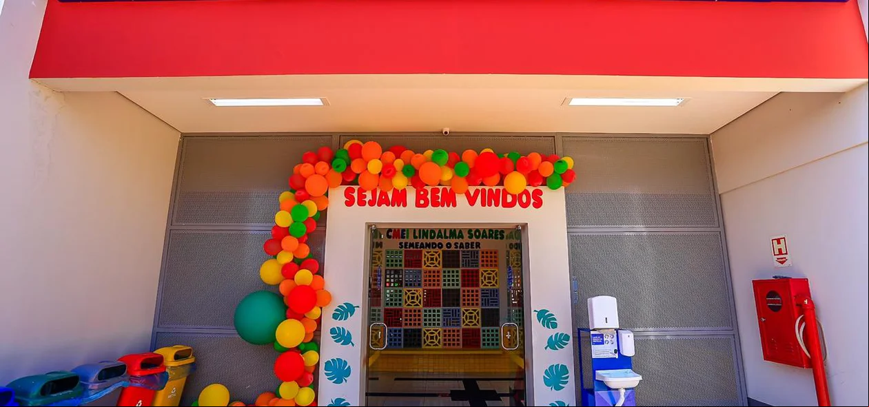 Entrada da creche