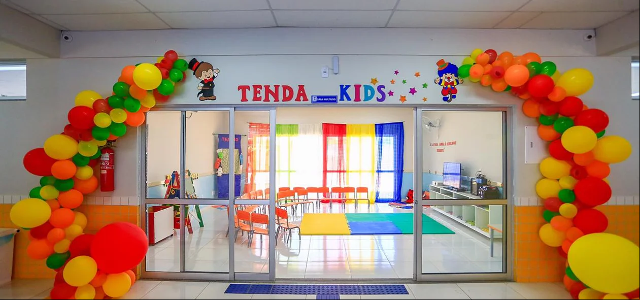 Espaço kids da creche