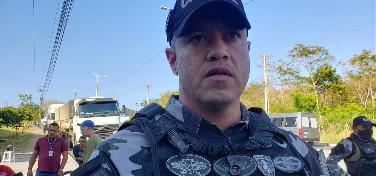 Capitão Nepomuceno, do Batalhão de Choque do BPRONE