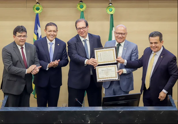 Luís Felipe Salomão recebe título de cidadania Piauiense nesta sexta