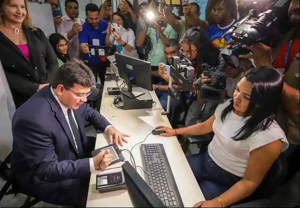 Governador Rafael Fonteles inaugura novo Espaço da Cidadania Digital